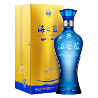 洋河(YangHe) 蓝色经典 海之蓝 42度 1000ml 单瓶装 浓香型白酒 口感绵柔