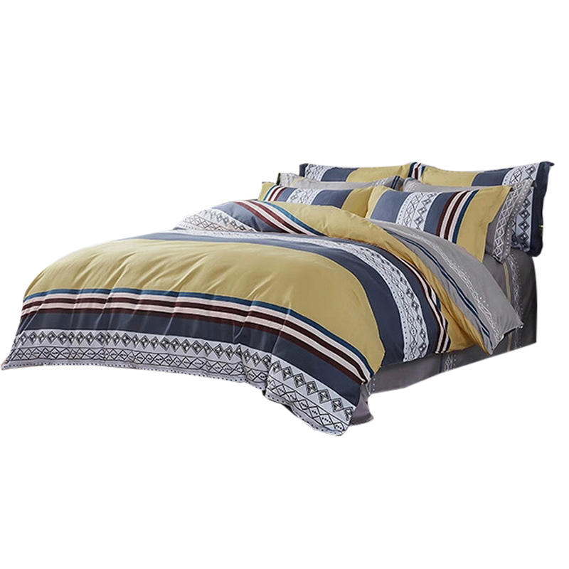 天琴床品四件套230*250cm柔软舒适西雅图云朵棉TQ-T154高清大图