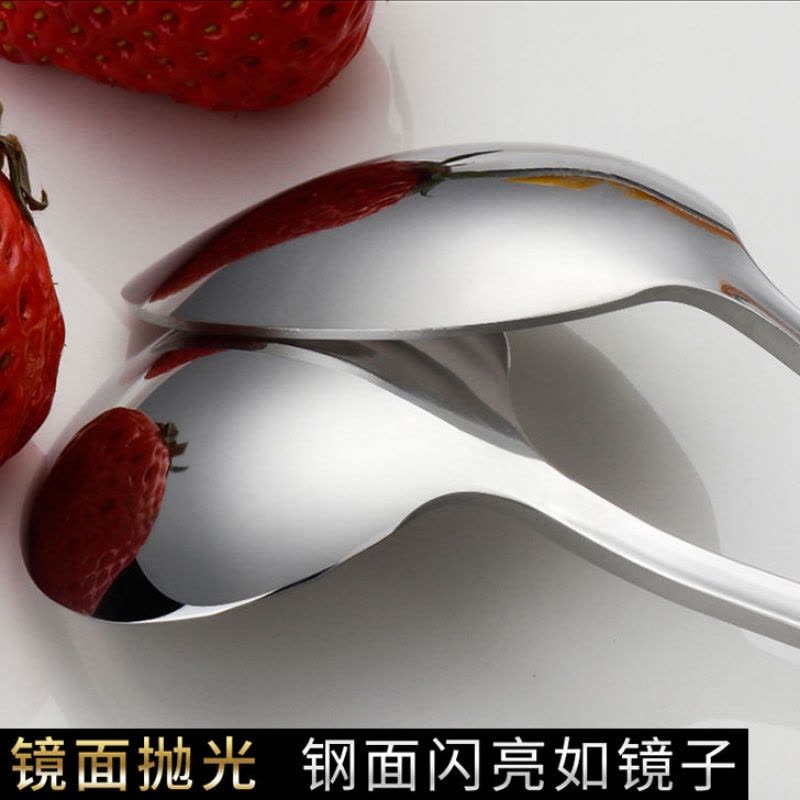 陶瓷牛排盘碟不锈钢刀叉套装牛扒刀叉勺三件套高档加厚西餐刀餐叉 纸礼盒(圆刀+叉)图片