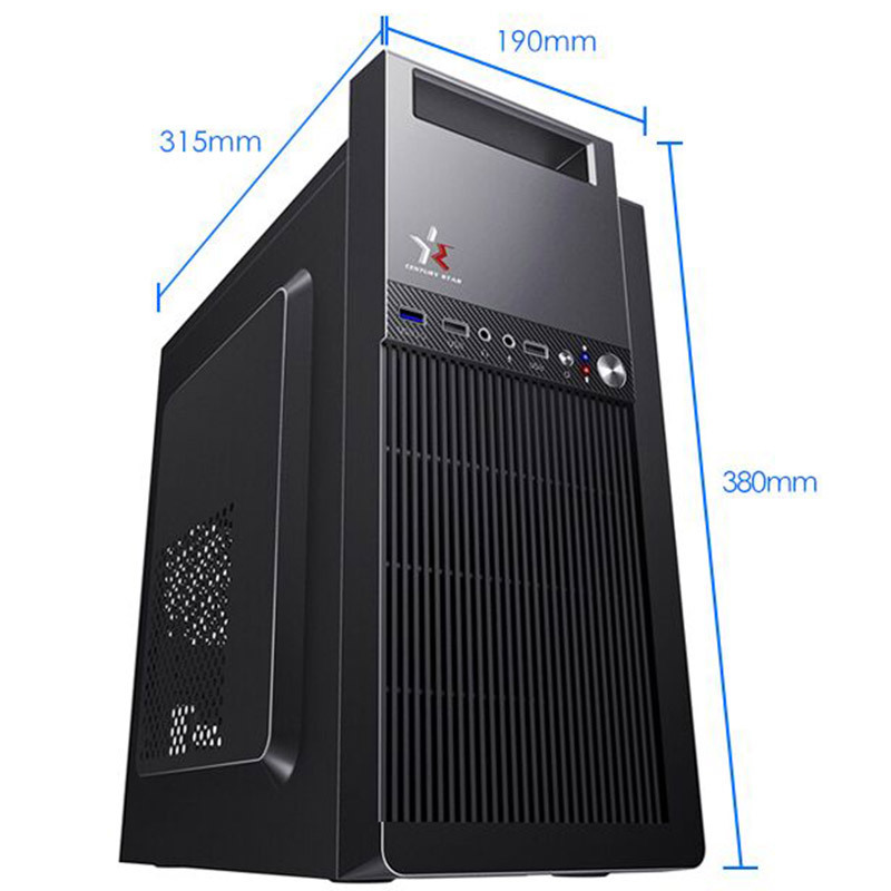铭能 13代i3-13100F四核/GT730 2G独显/16G内存/512G固态 台式机 台式电脑 组装机 组装电脑家用办公设计电脑主机商务娱乐学生游戏电脑台式机+27英寸全套
