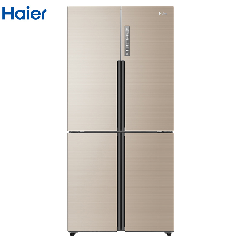 海尔(Haier) BCD-458WDVMU1 458升十字门对开门多门变频冰箱 风冷无霜 干湿分储 智能杀菌 、