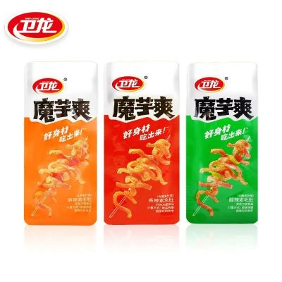 卫龙魔芋爽15g*20包素毛肚辣条素肉魔芋【香辣味】小包装吃货零食解馋小零食儿时休闲零食休闲食品小吃