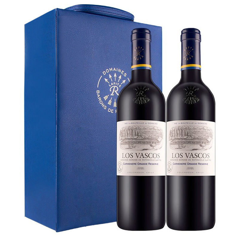 拉菲(LAFITE)巴斯克珍藏卡麦妮干红葡萄酒 750ml 双支装 原瓶进口(ASC)