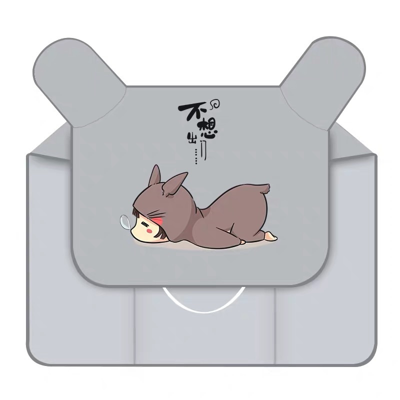 电瓶车防晒遮阳罩夏天防风防雨春秋薄款电车内衬款灰色不想出门视频