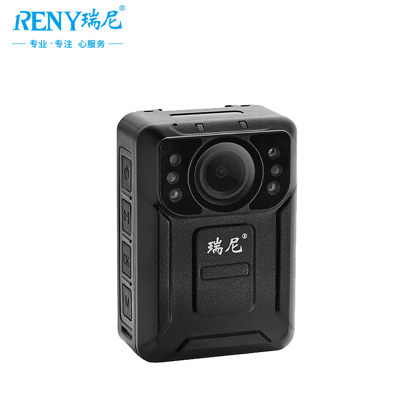 瑞尼X5新款工作执法记录仪 128G内存1296p高清红外夜视 H.265格式微型便携式执法仪对讲机1.5寸高清显示屏