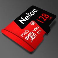 朗科(Netac)TF卡128g手机内存卡 U3 V30 4K 行车记录仪无人机监控摄像头储存卡128G