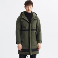 【券后459】雪中飞新款男士中长款连帽羽绒服外套