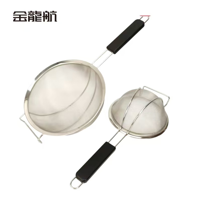 金龙航 不锈钢密网油隔网漏勺/个高清大图