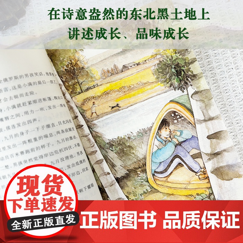 纯真生命系列 九月的冰河 一个有关成长与爱的故事正版图书 6-9-12岁中国儿童读物教文学故事小说书籍小学生课外阅读高清大图