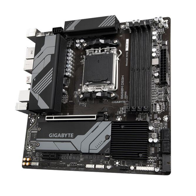 技嘉gigabyteb650mds3h主板支持amdcpuam57950x7900x7700x7600x