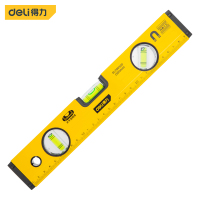 得力（deli）强磁多角度水平尺铝合金水平测量尺水平仪300mm DL290300