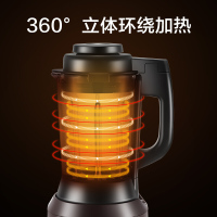 苏泊尔(SUPOR)破壁机多功能家用智能预约加热豆浆机全自动料理机搅拌机刨冰机辅食机榨汁机黑色