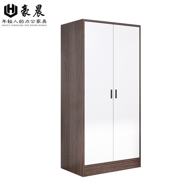 豪晨 木质衣柜 (两门2000*900*500mm)个高清大图