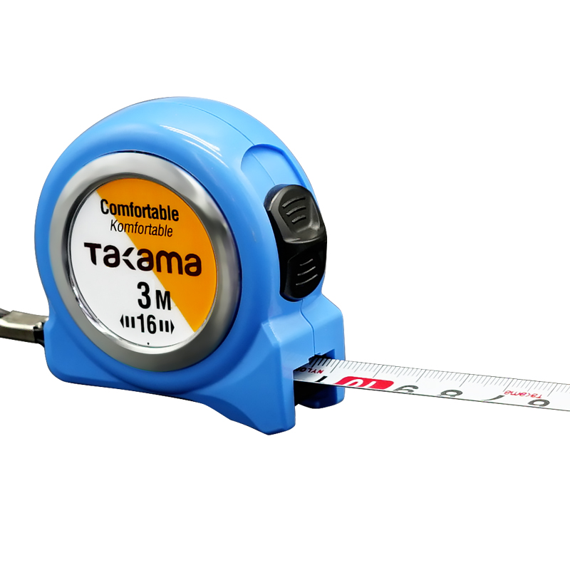 takama(高松)201030 3M公制钢卷尺伸缩双色尺木工尺测量工具高清大图