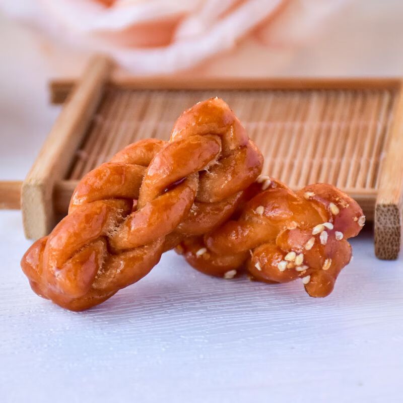 小麻花味香葱味黑糖味酥脆散装小包装怀旧零食糕点心 香葱味500g