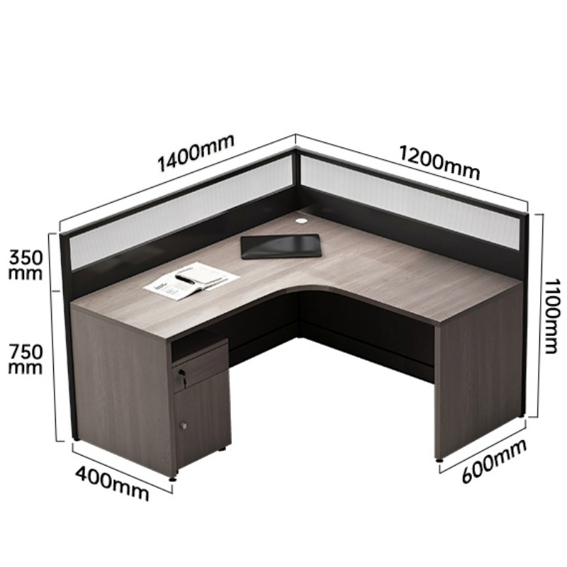豫龙都屏风工位1.4m套高清大图