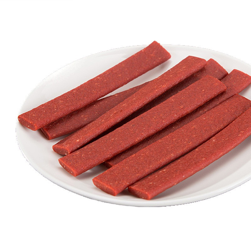 宝路 狗零食 鲜香肉味脯 芝士火腿味 80g/袋