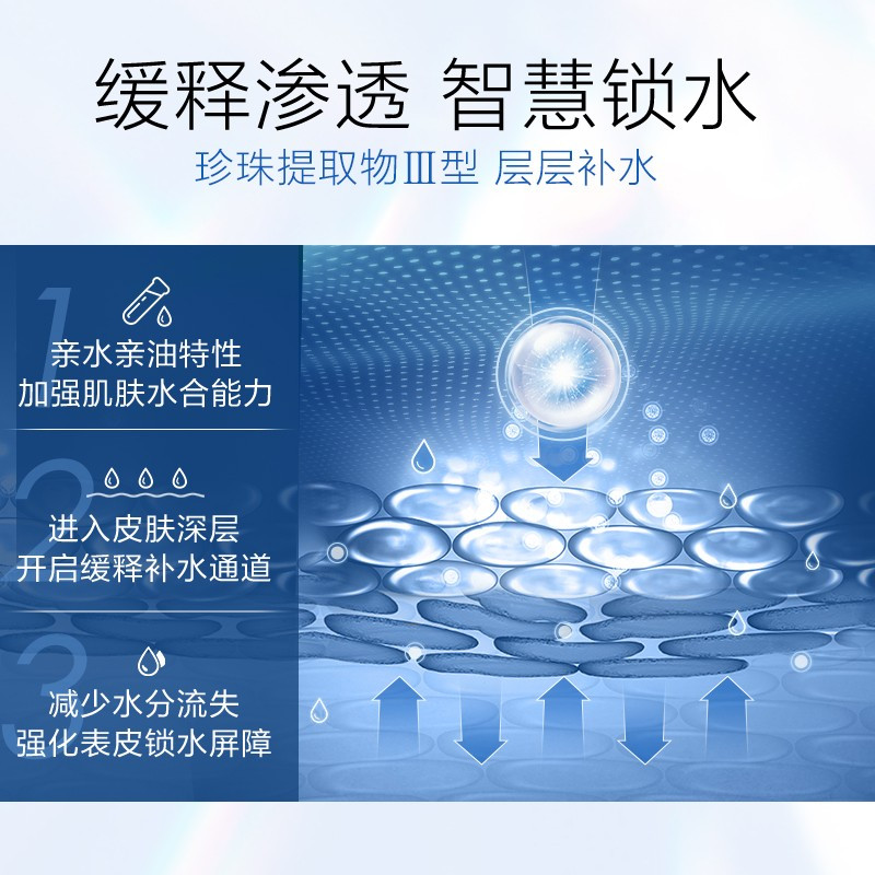欧诗漫珍珠水活智润洁面乳120ml 深层清洁收缩毛孔 温和洁肤 洗面奶 洁面膏