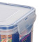企购优品 捷扣 SWB-822 透明塑料保鲜盒 1500mL 透明色 4只装