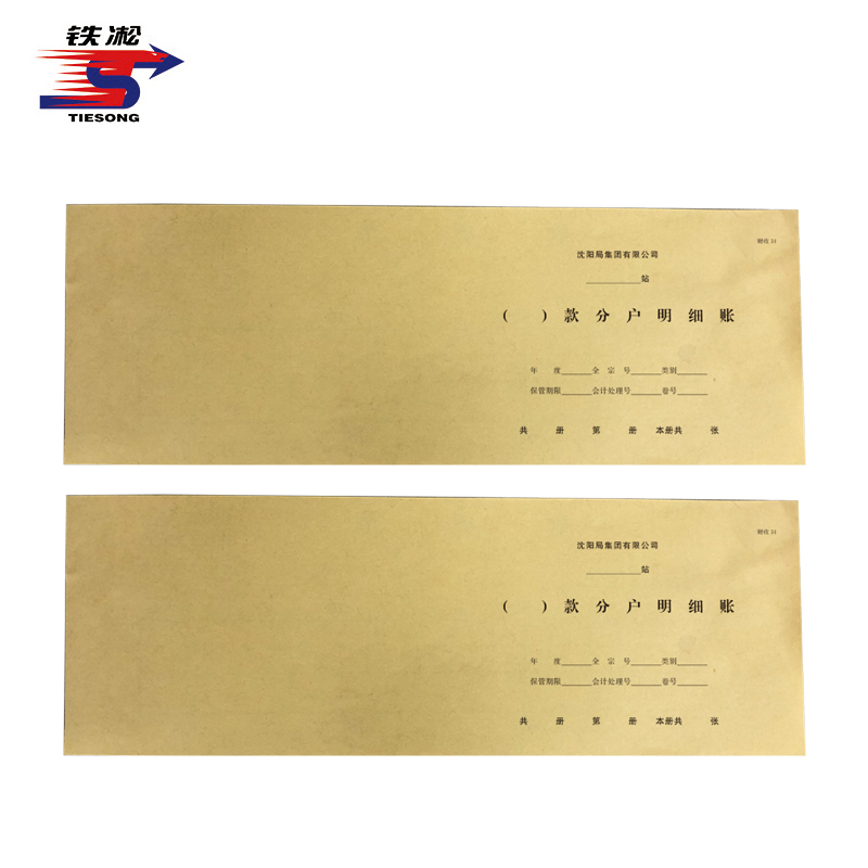 铁凇 ()款分户明细账 594*210mm 张高清大图