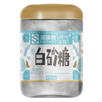 蒲臻善白砂糖不加色素甜味清新颗粒均匀细腻洁白白砂糖450g