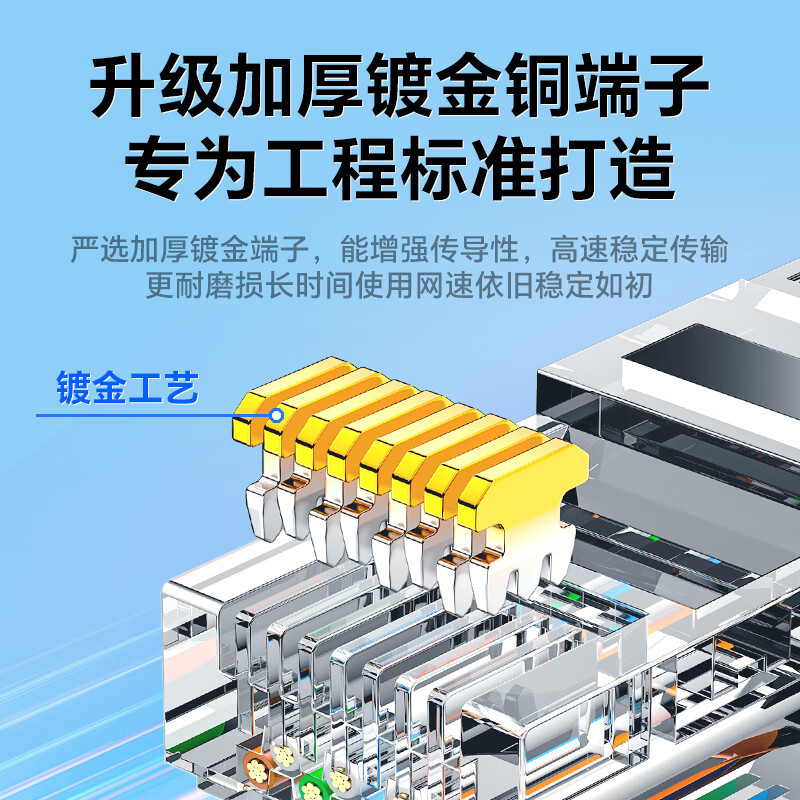 胜为(shengwei)LC-12015G六类千兆PVC网络连接线黑色1.5m起订5根