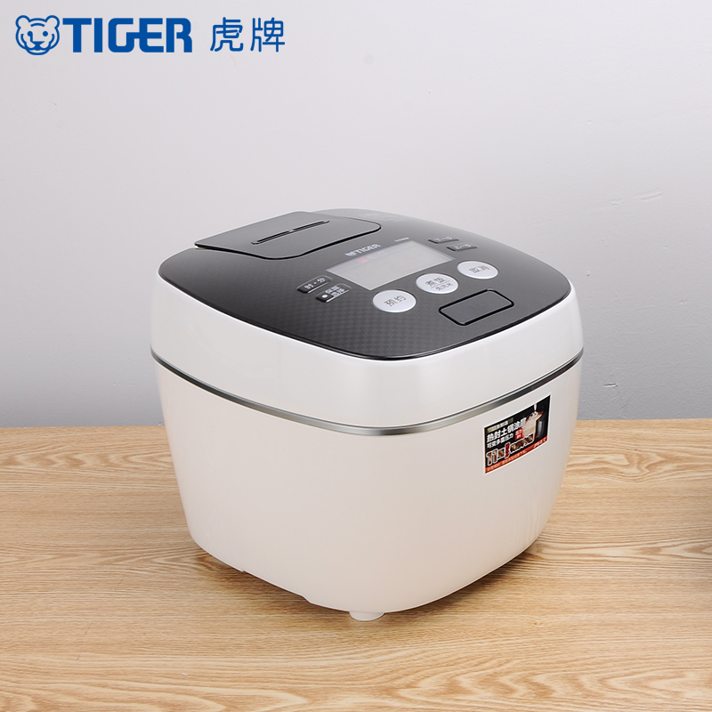 虎牌(tiger)电饭煲JPB-G18C 白 5L 原装进口压力IH电饭煲 土锅涂层 微智能电脑 天目显示屏 5-7人份高清大图