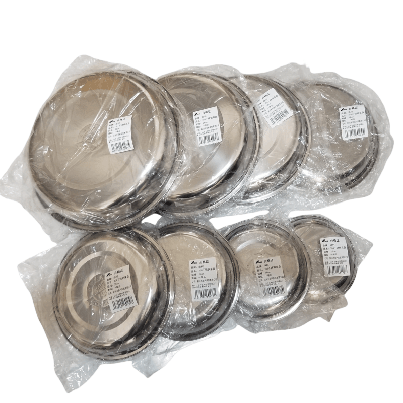 琅柯304不锈钢圆盘菜碟 08厚 28cm图片