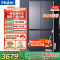 海尔(Haier)470升十字对开门嵌入冰箱 阻氧干湿分储 母婴三档变温 彩晶面板 BCD-470WGHTD5DS1