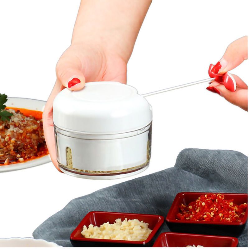 迷你压蒜捣蒜泥神器手动蒜泥器小型切蒜压蒜搅碎机打蒜器姜末蒜末升级