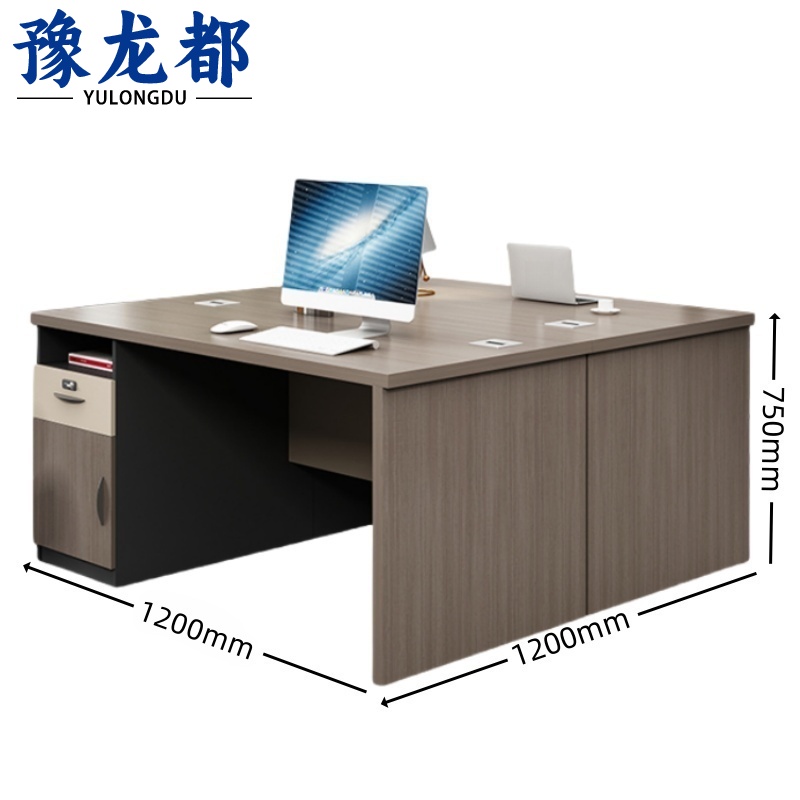 豫龙都 职员桌双人位张