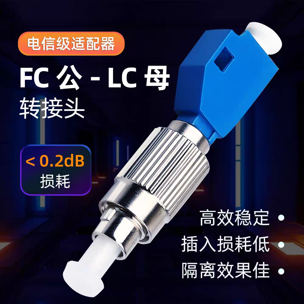 苏玖创 光纤连接耦合器 FC公转LC母 个高清大图