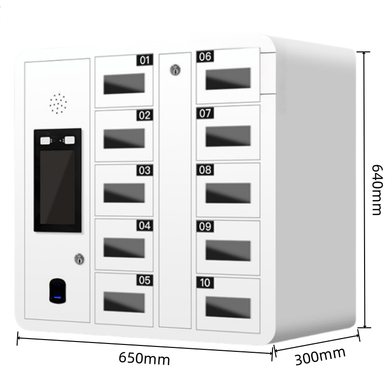 鑫木樽智能充电柜十门台高清大图