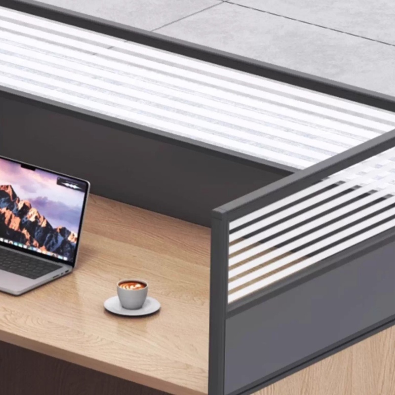 豫龙都 屏风工位 四人 张高清大图