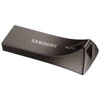 三星(SAMSUNG)USB 3.1 金属外壳 闪存盘 高速U盘 64G 传输速度300MB/s 深空灰