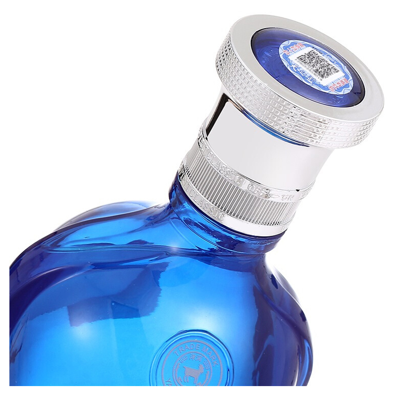 洋河 蓝色经典 天之蓝46度520ml*6瓶 整箱装 浓香型白酒 口感绵柔