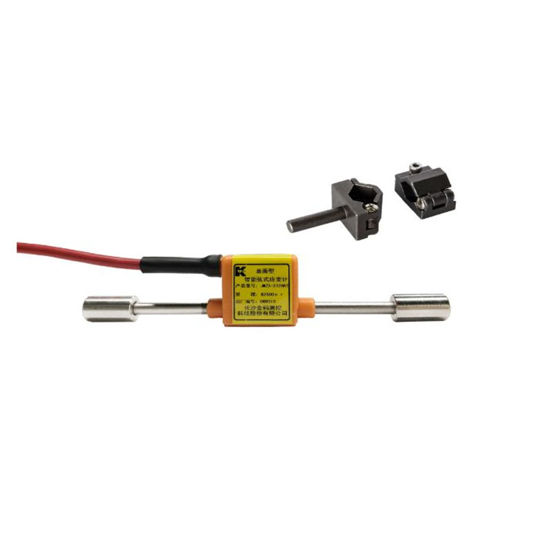 金码表面型智能弦式应变计传感器JMZX-212HAT/HB各配备20米信号I屏蔽线上插头平底安装座高清大图