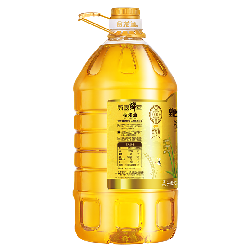 金龙鱼甄露鲜萃稻米油(5L)HC高清大图