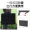 烧烤架户外迷你烧烤炉家用木炭用具烤串单人烤肉小型野外全套炉|大黑钢炉+不锈钢烤网+加厚碳槽+防烫手套