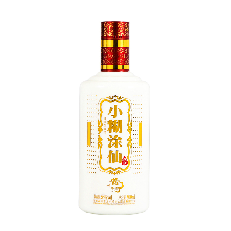 小糊涂仙(普酱)53度500ml 单瓶装 酱香型白酒