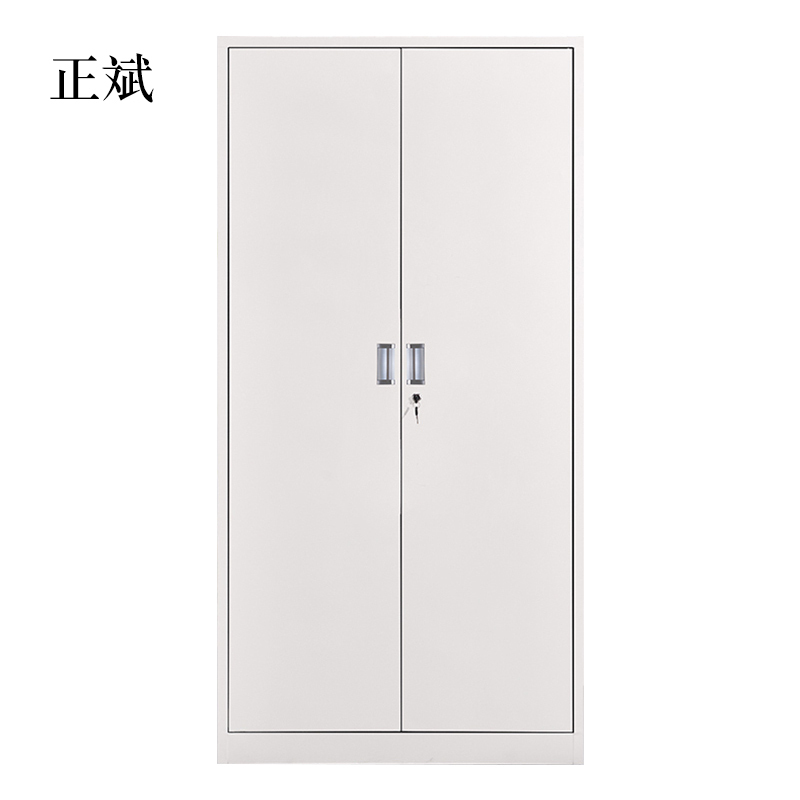 正斌钢制办公文件柜铁皮柜矮柜资料密码带锁凭证档案员工储物更衣柜子凭证柜四层柜