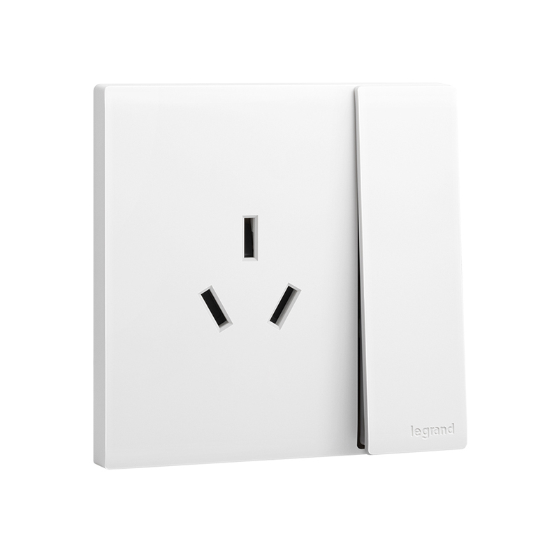 罗格朗 带开关16A空调插座 暗装 F6R/15/15CS 个高清大图