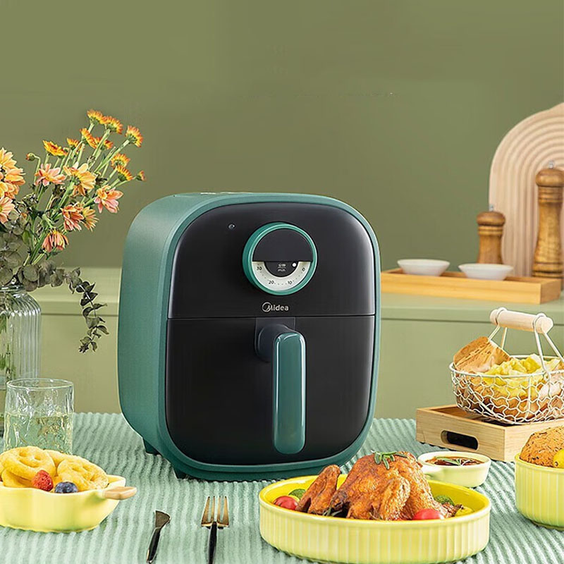 美的(Midea) 家用新款智能多功能空气炸锅4.5L KZC4501G高清大图