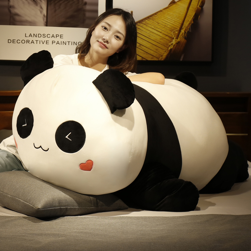 大熊猫毛绒抱枕可爱大抱抱熊公仔玩具超软睡觉布娃娃女生床上玩偶熊