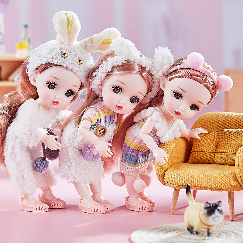 甄选儿童礼物小女孩子生日儿童礼物39岁彤乐芭比娃娃玩具7儿童5女生6