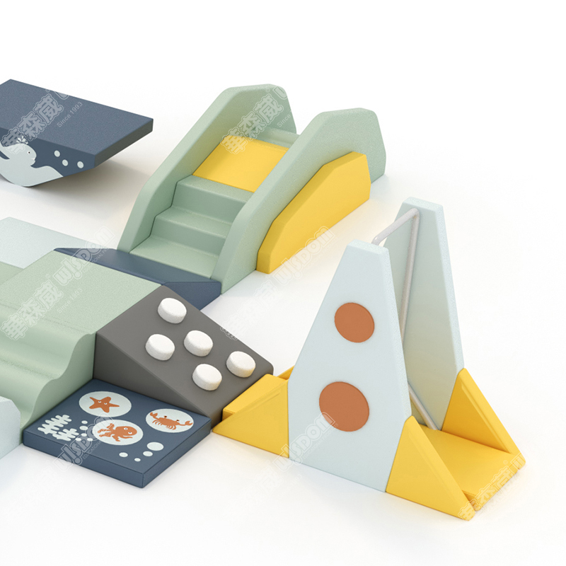 火车攀爬组合A高清大图