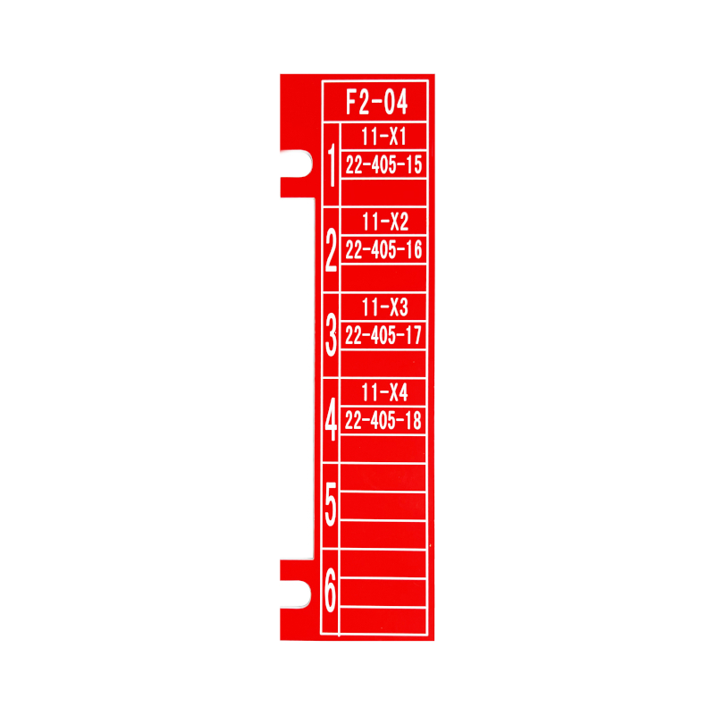 分线盘铭牌(20x90mm 树脂 塑料)1个高清大图