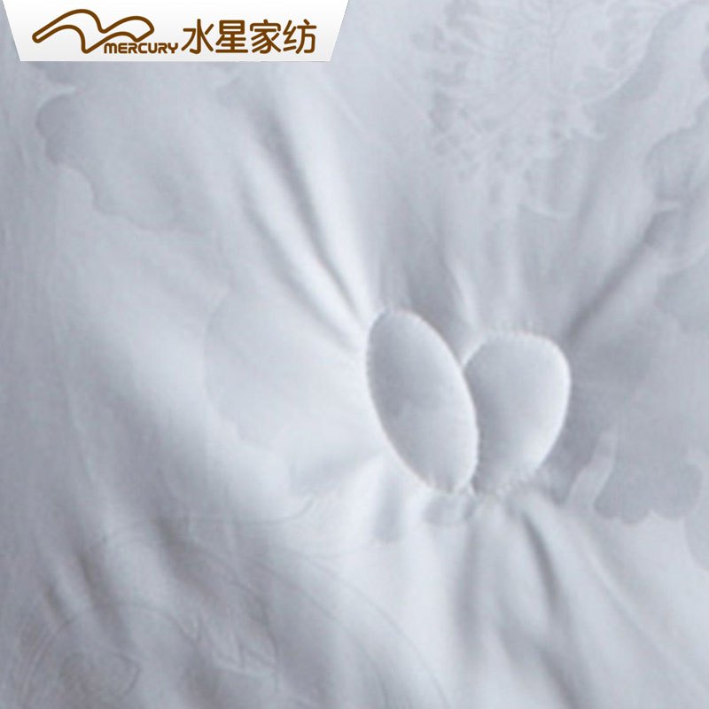 水星家纺 倾城花开桑蚕丝加厚冬被 床上用品