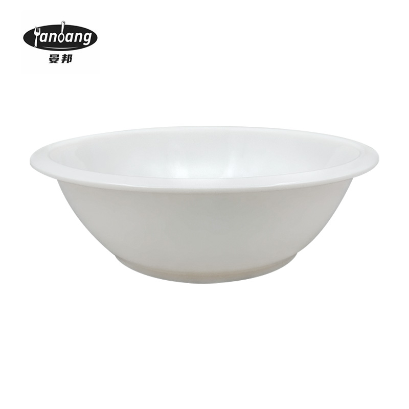 晏邦 密胺餐具 大汤碗 10寸 直径250*80mm 1个高清大图