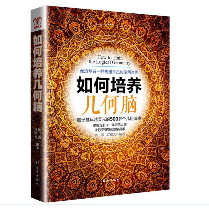 [正版] 类小游戏 如何培养几何脑 500个几何图形游戏 立体几何培养数学思维观察力专注力多维思考 小孩成人逻辑思维高清大图